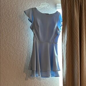 Light Blue Layered Dress